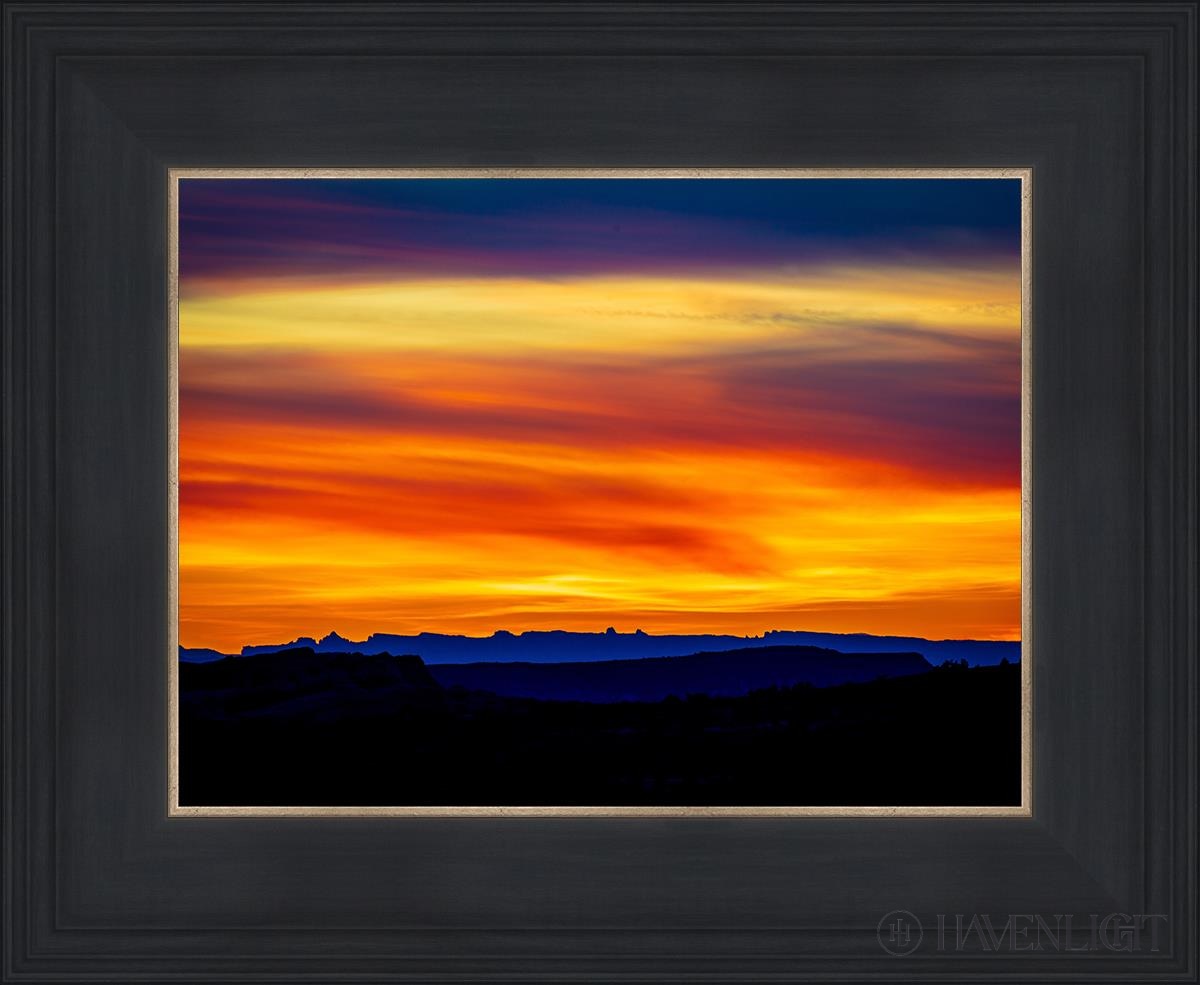 Stunning Desert Sunset at Arches National Park Utah - Perfect Wall Art for Home & Office Decor | Nature Photography Print for Living Room, Bedroom, or Gift