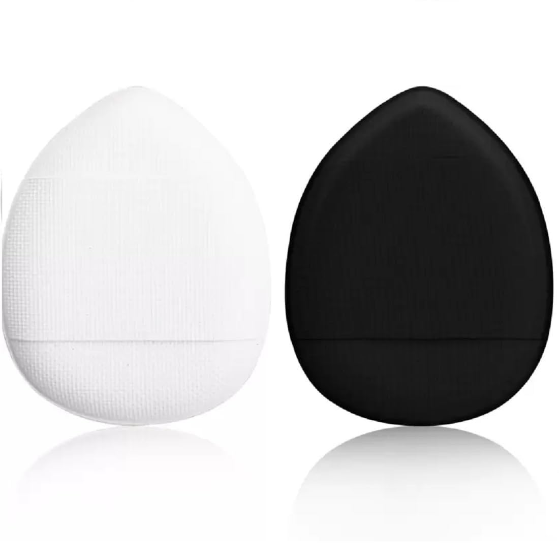 Beautiflame 4-Piece Makeup Sponge Set - Soft Loose & Finger Blender Sponges for Flawless Foundation, Cream, Powder & Liquid Application - Makeup Blending Beauty Sponge Set - Perfect for Daily Makeup, Travel & Professional Use