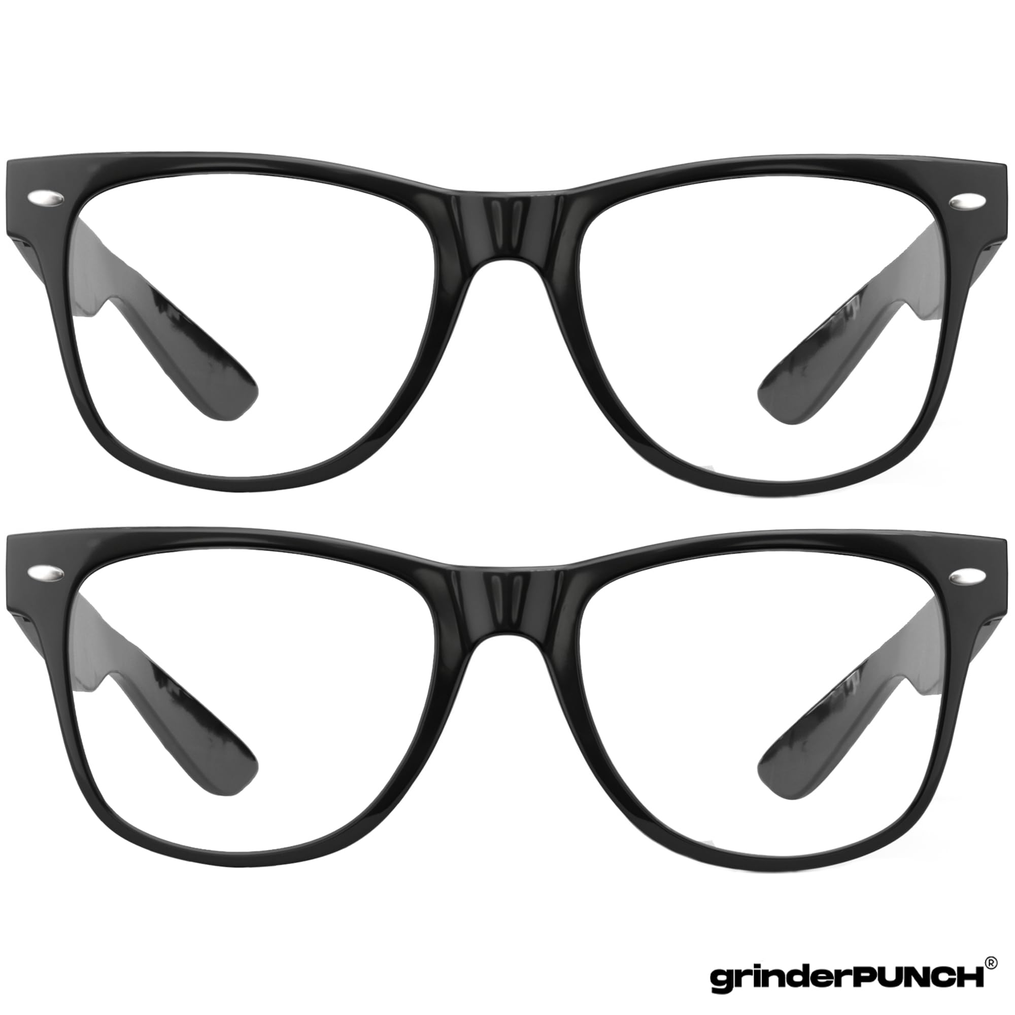 2 Pack High Magnification Reading Glasses -1.00 to -6.00 Strength | Durable Readers for Men & Women | Perfect for Reading, Crafts & Close Work