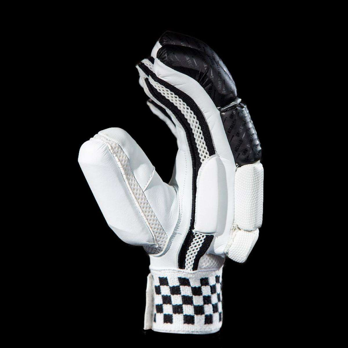 Gray Nicolls 5 Destroyer Adult Cricket Batting Gloves - Premium Leather Protection for Cricket Players - Perfect for Practice & Match Play