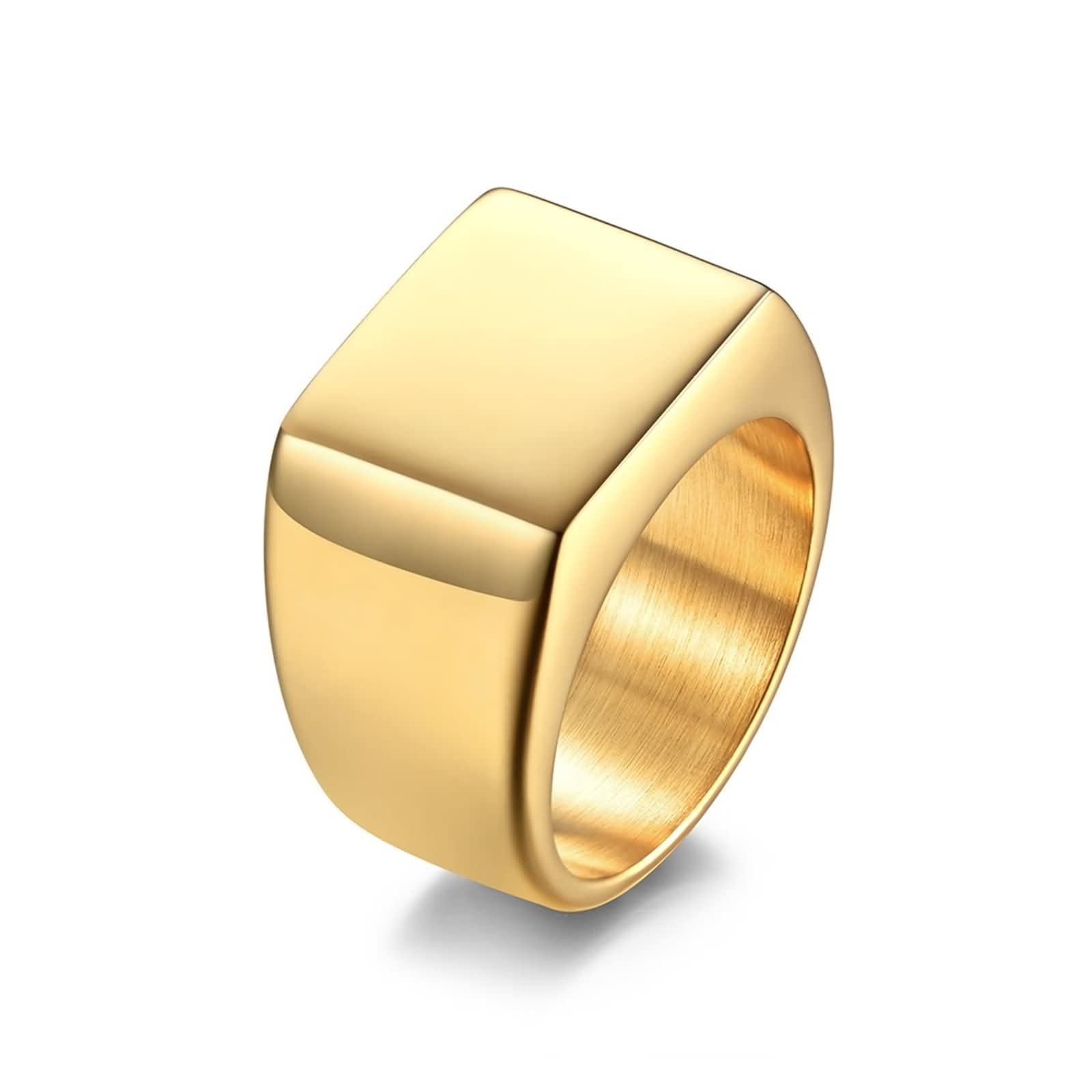 Trendy Stainless Steel Matching Promise Rings for Couples - Simple Western Jewelry Set for Women & Men - Perfect for Anniversaries, Weddings & Romantic Gifts