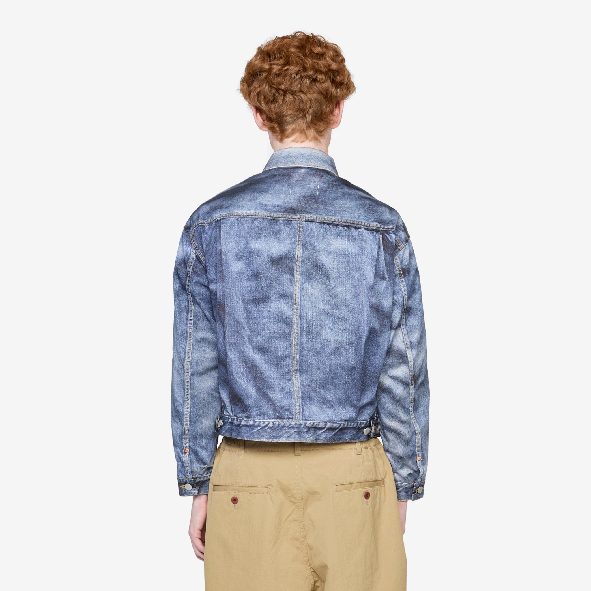 Levi's Berber Jacket for Men - Indigo Denim Printed Coat with Stylish Design | Perfect for Casual Outings, Streetwear & Everyday Fashion