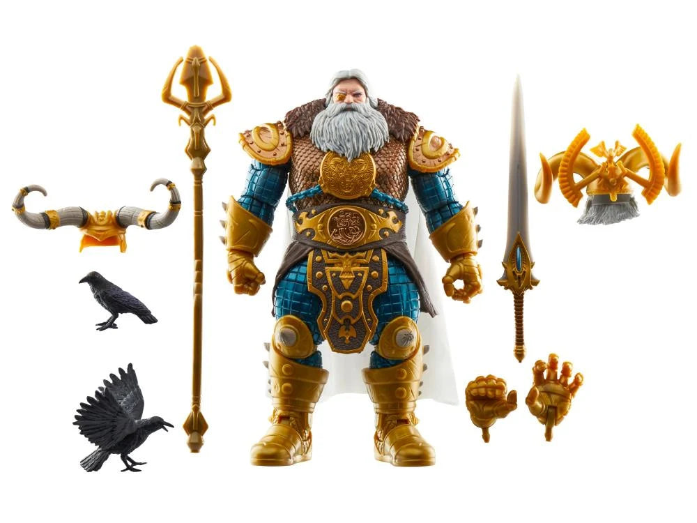 King Odin 85th Anniversary Marvel Legends Deluxe Action Figure - Collectible Gift for Marvel Fans & Comic Book Lovers | Perfect for Display, Cosplay & Superhero Decor