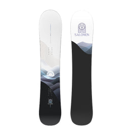Salomon Women's Bellevue 2025 Snowboard 144cm - All-Mountain Freestyle Snowboard for Women | Perfect for Powder, Park & Groomed Runs