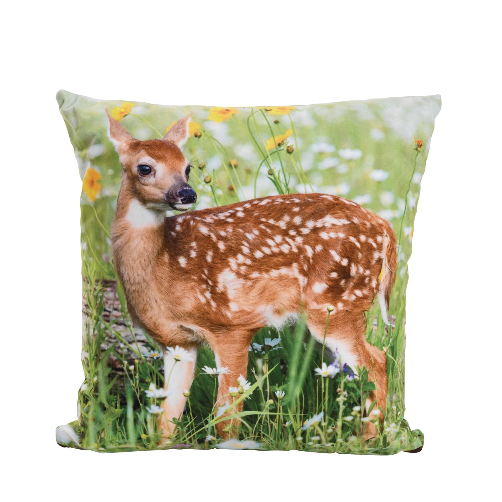 Adorable Baby Woodland Animal Pillows - Set of 4 Soft Nursery Decor for Kids Room, Baby Shower Gift & Cozy Bedroom Accent