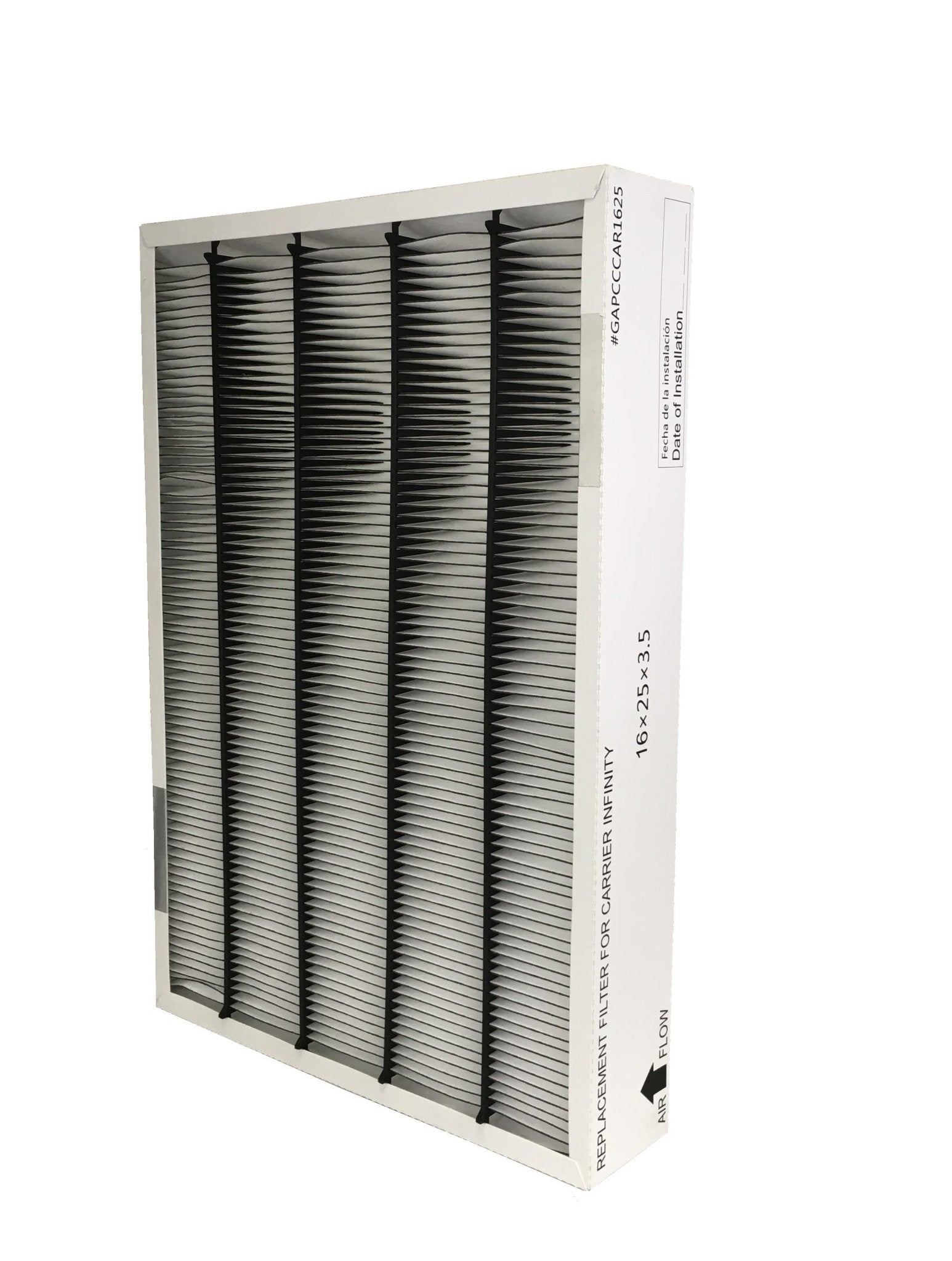 Atomic Compatible Carrier GAPCCCAR1625 16x25 MERV 15 Air Filter - High Efficiency HVAC Replacement for Home & Office Use