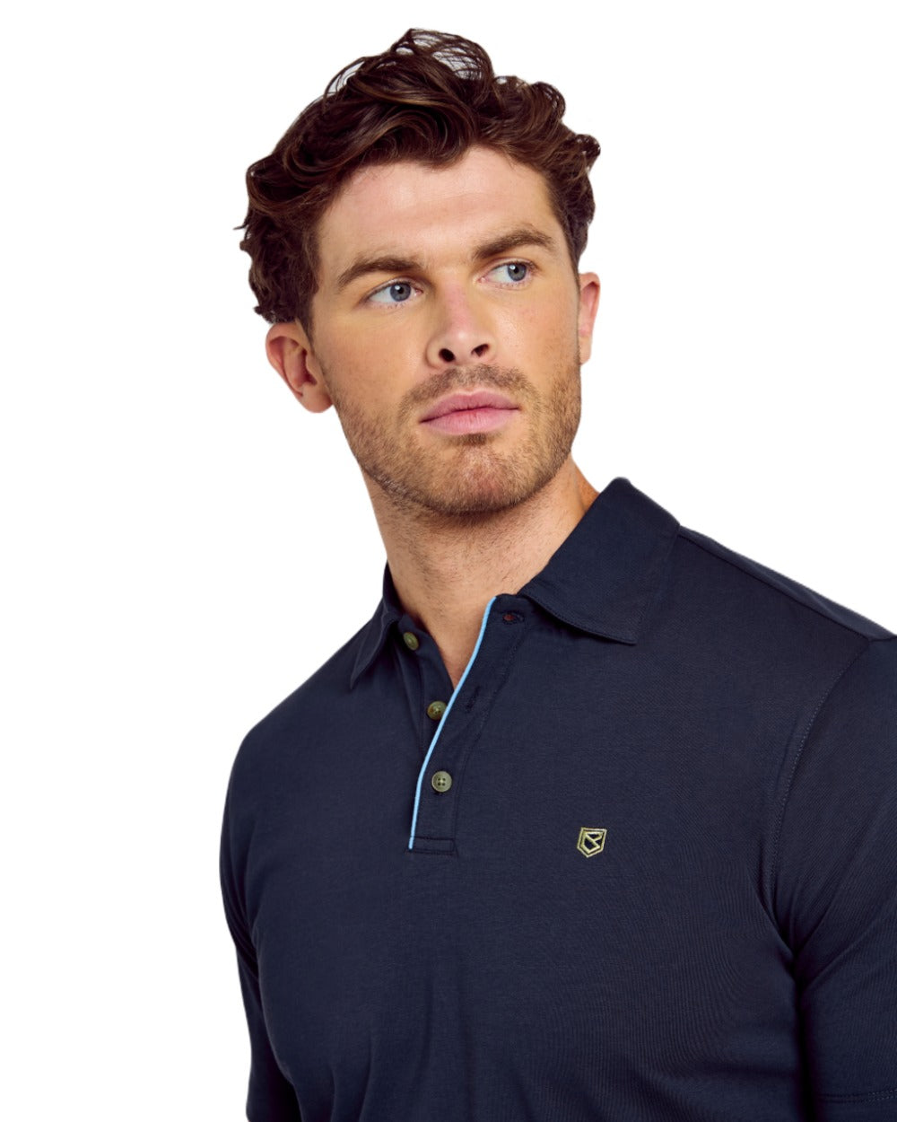 Dubarry Men's Kilmurray Three Button Polo Shirt - Classic Cotton Casual Shirt for Golf, Work & Everyday Wear