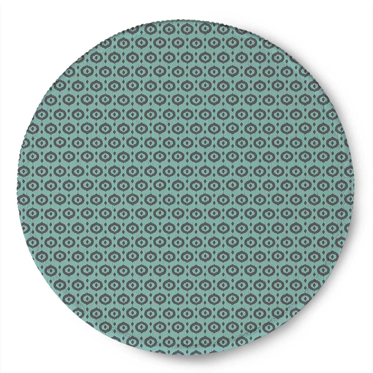 Premium Non-Slip Rubber Gaming Mouse Pad - Waterproof Round Mouse Mat for PC, Laptop, Office & Home Use (7.9×7.9×0.12 inches, 4-Pack) - Perfect for Work, Gaming & Computer Setup Accessories