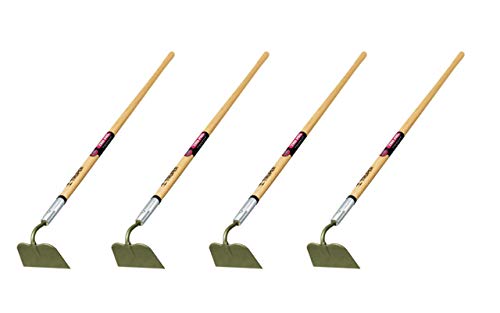TRU PRO FORGED GARDEN HOE - Heavy Duty Weeding Tool with Ergonomic Handle for Gardening, Landscaping and Farming | Durable Steel Construction for Digging, Cultivating Soil & Removing Weeds
