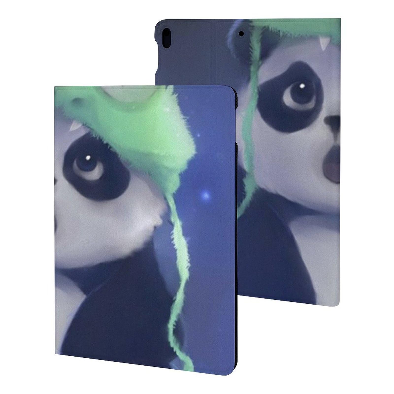 Frog Hat Panda Slim Shockproof Waterproof Protective Case with Stand for iPad Pro 10.5 & iPad Air 3 (10.5 Inch) - Perfect for Travel, Work & Home Use