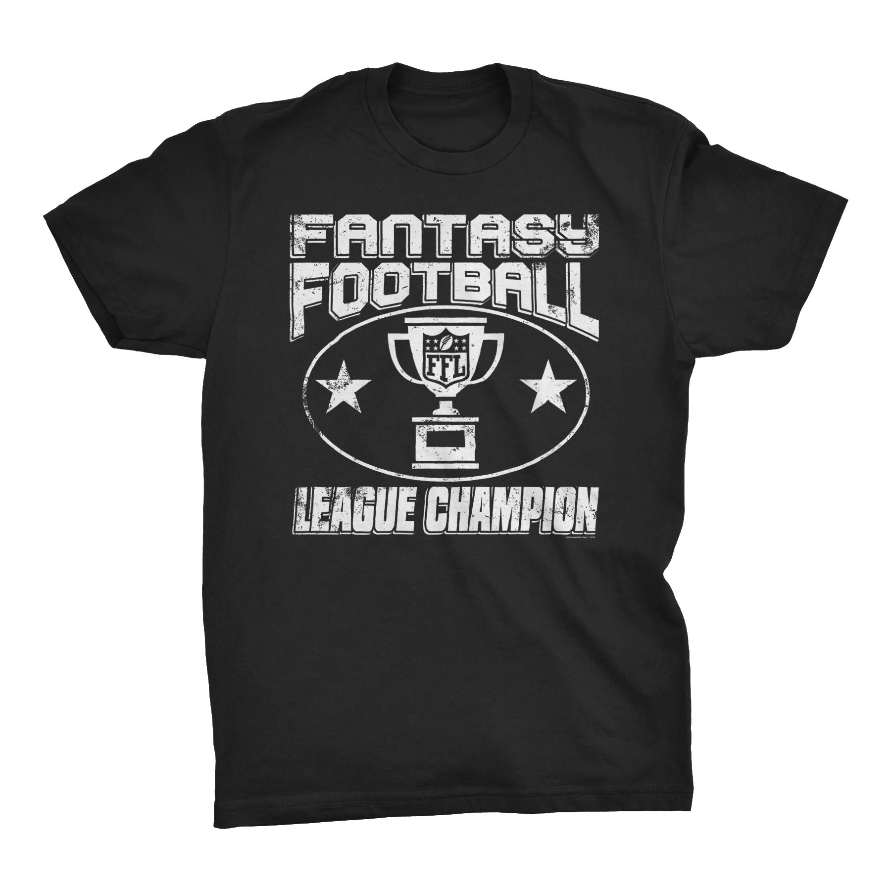 Fantasy Football League Champion T-Shirt for Men - Comfortable & Stylish Football Fan Apparel - Perfect for Game Day, Tailgating & Sports Events
