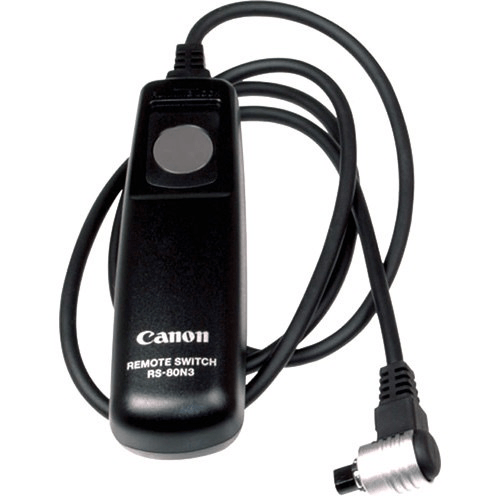 Canon RS-80N3 Remote Switch for DSLR Cameras - Perfect for Time-Lapse, Long Exposure & Group Photos