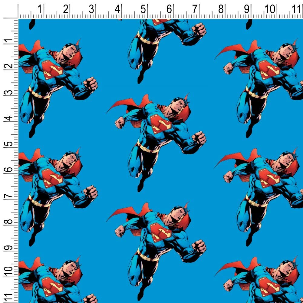 Superman Gift Wrap Paper Rolls - Premium Superhero Wrapping Paper for Birthdays, Parties & Holidays - DC Comics Character Themed Present Wrapping Paper for Gifts, Events & Special Occasions