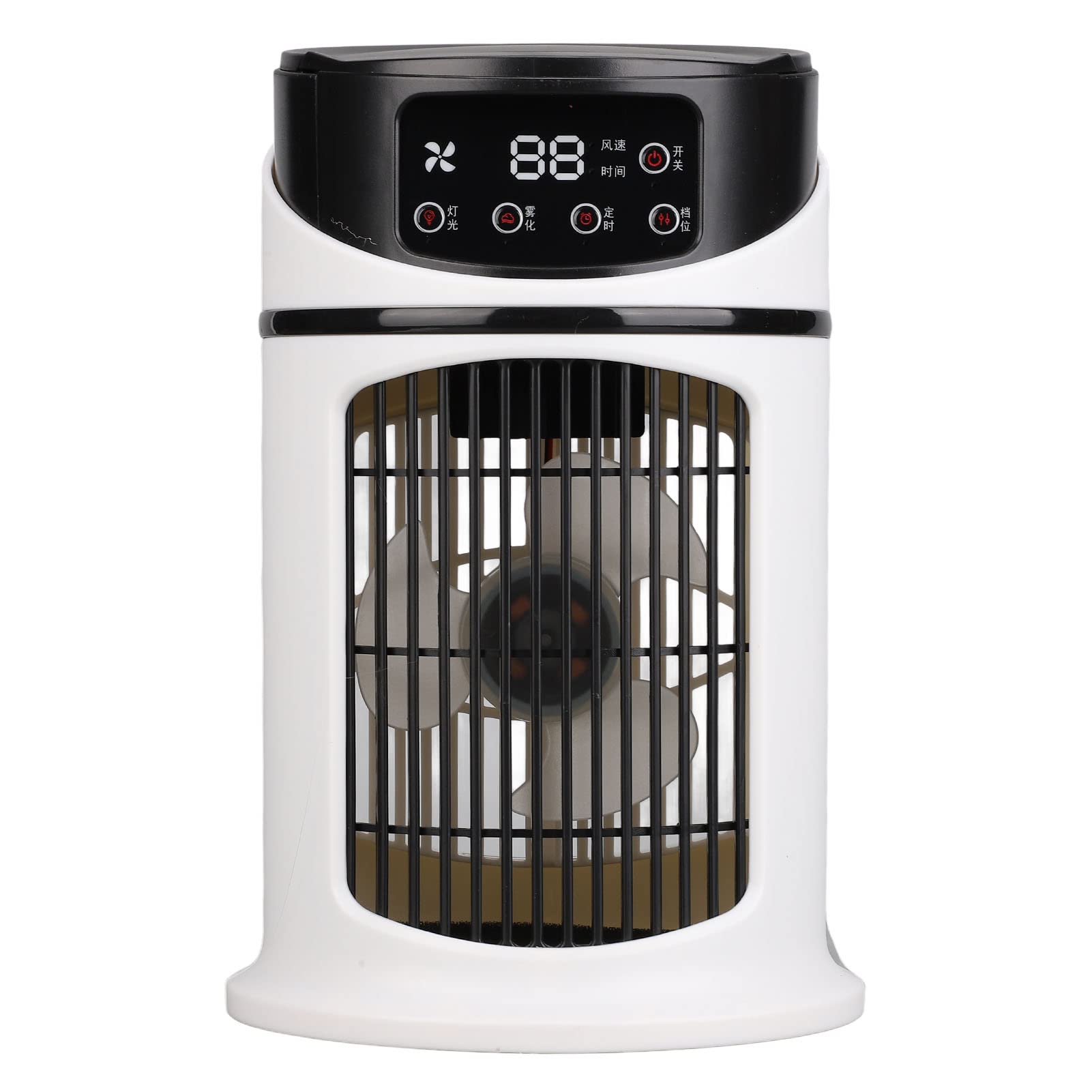 Portable Mini Air Conditioner & Cooler Fan - Energy Efficient, Humidifier, Water Cooling System with Visual Metering & Timer - Perfect for Office, Home & Bedroom Use