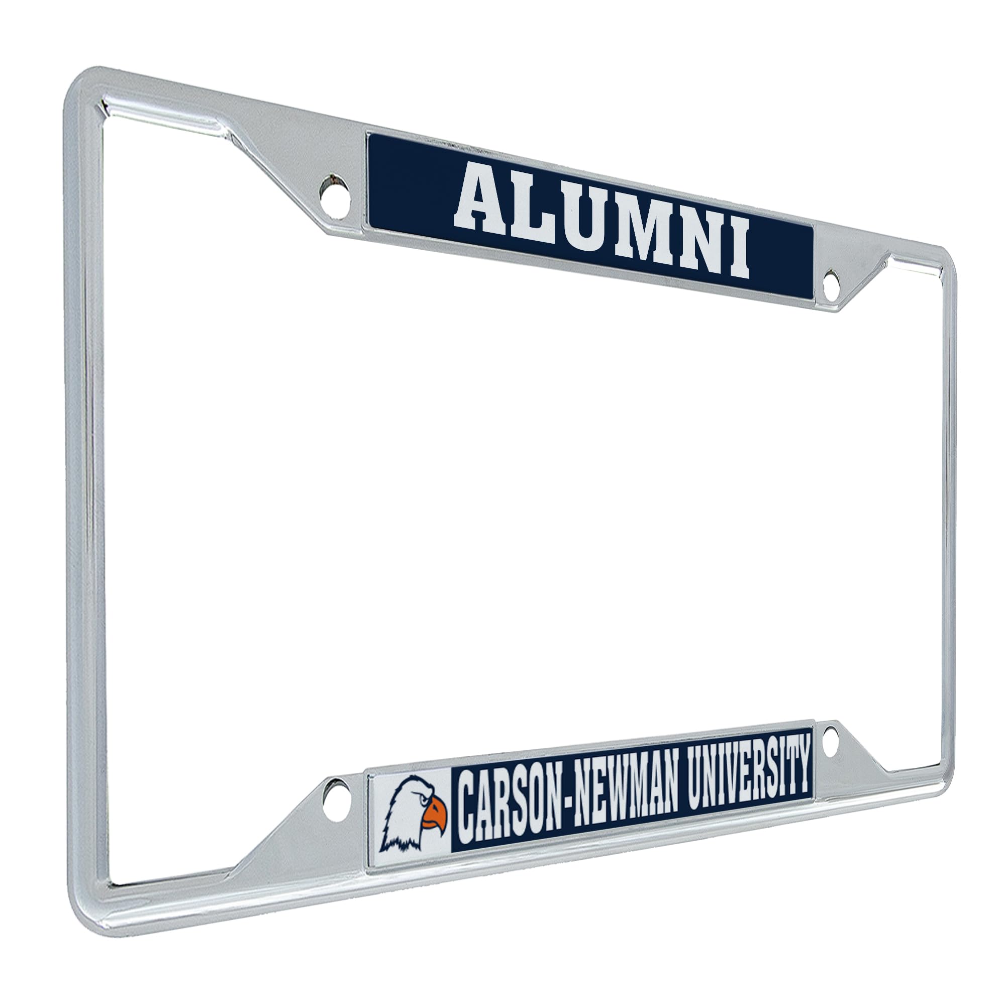 Desert Cactus Carson-Newman University Eagles Metal License Plate Frame - Durable Car Tag Holder for Front or Rear Bumper - Perfect Alumni Gift for Graduation & School Pride Accessories