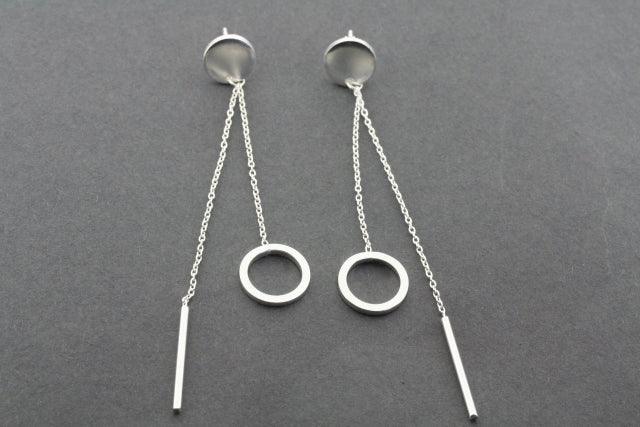 Stylish Metronome Earrings for Women - Unique Musical Jewelry Gift for Musicians, Dancers & Music Lovers - Perfect for Performances, Practice & Everyday Wear