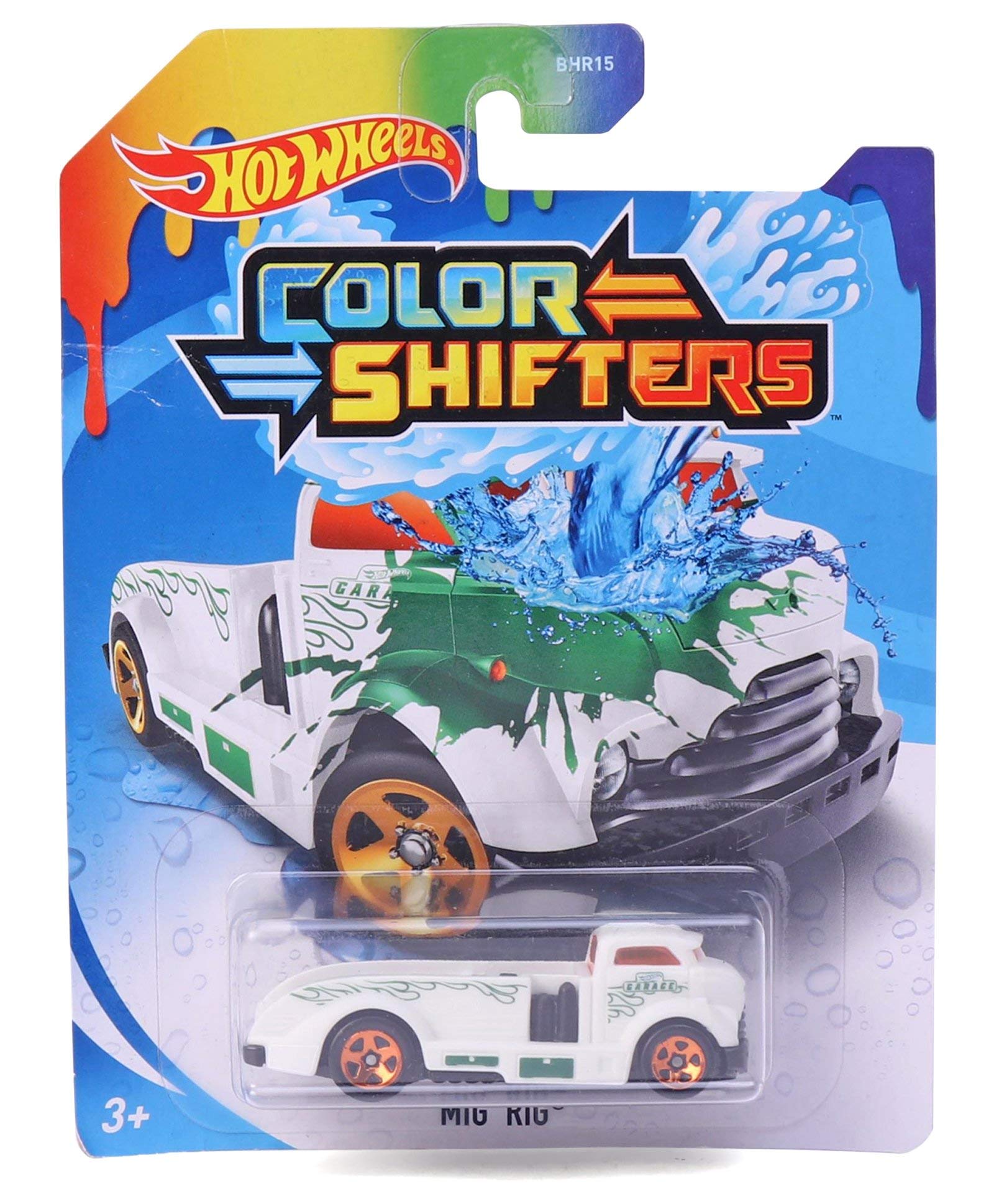 Hot Wheels 2020 Color Shifters MIGRIG Green/White Die-Cast Toy Car - Collectible & Color Changing Vehicle for Kids & Adults - Perfect for Playtime, Gift Giving & Display Collections