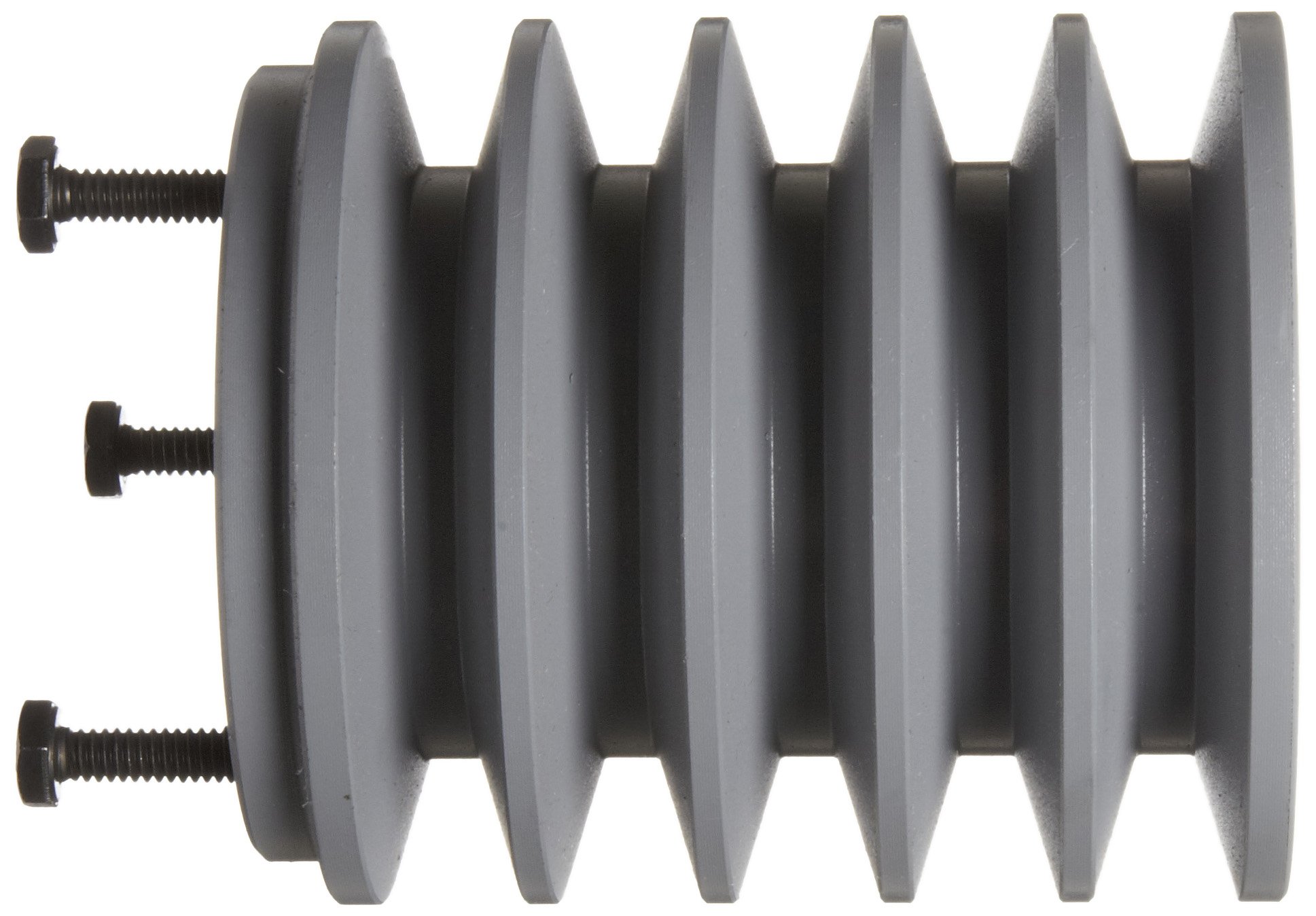 625B Classical V-Belt Sheave for B Belt Section - 5 Grooves Cast Iron Pulley (6.55