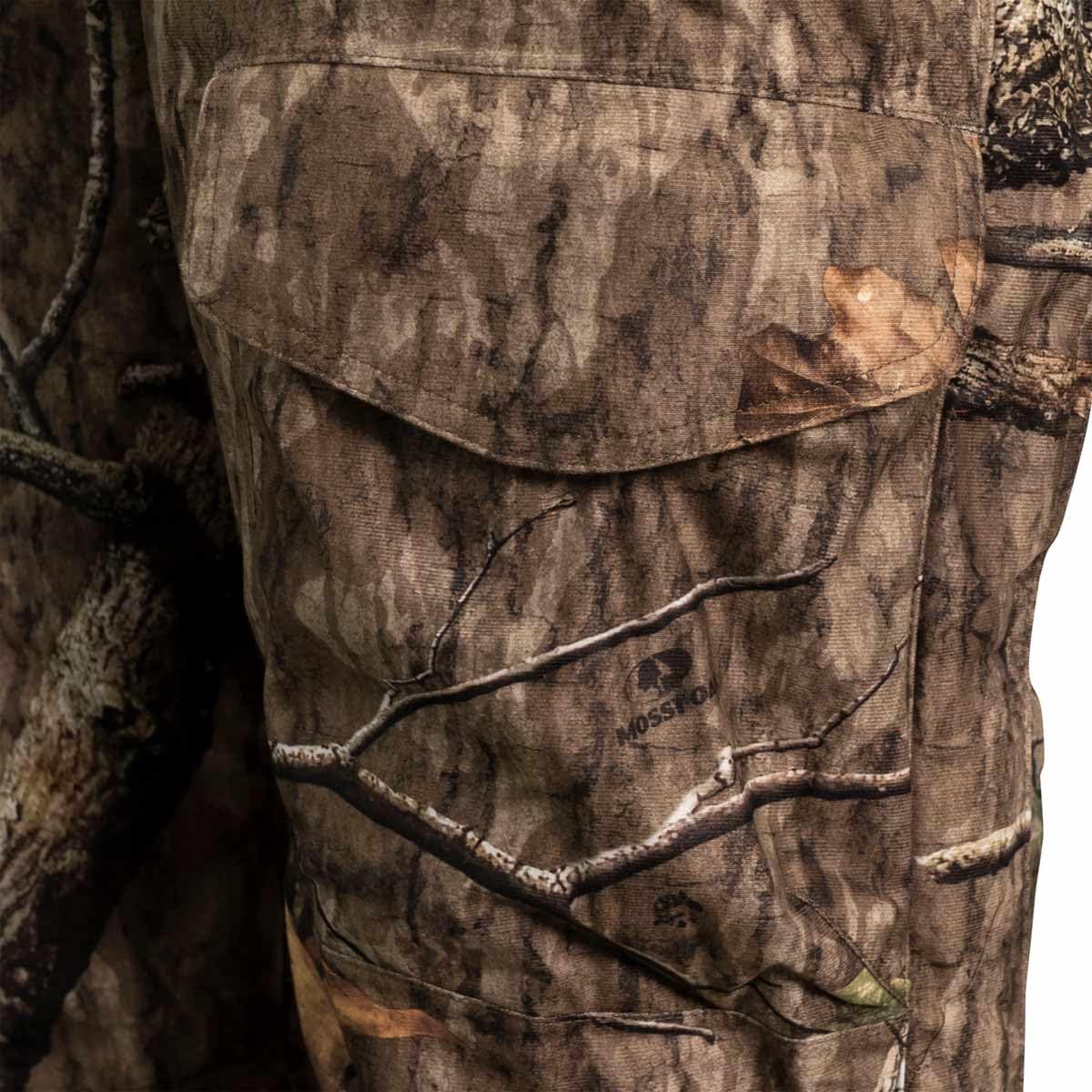 ScentLok Alpha Elite Waterproof Insulated Camo Hunting Bibs for Men - Warm Winter Hunting Pants with Odor Control Technology - Perfect for Deer Hunting, Duck Hunting & Outdoor Adventures