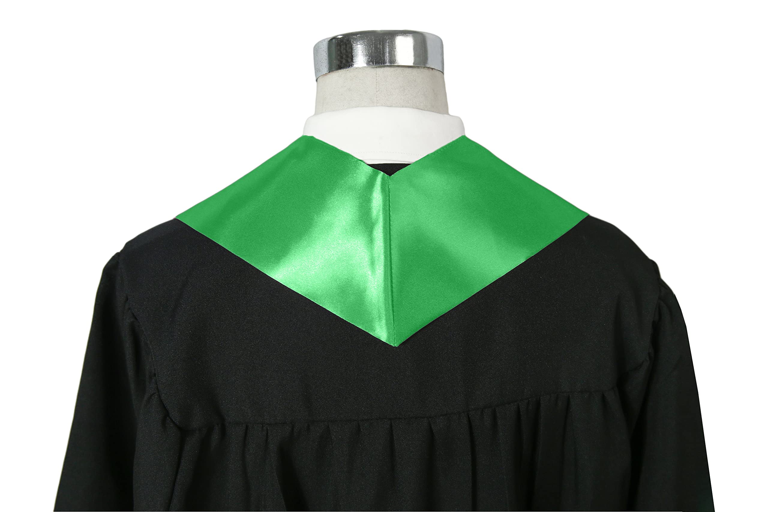 Graduation Stole Honor Sash - 60 Inch Plain Academic Stole for Graduation Ceremony, Photos & Commencement - Perfect for High School, College & University Graduates