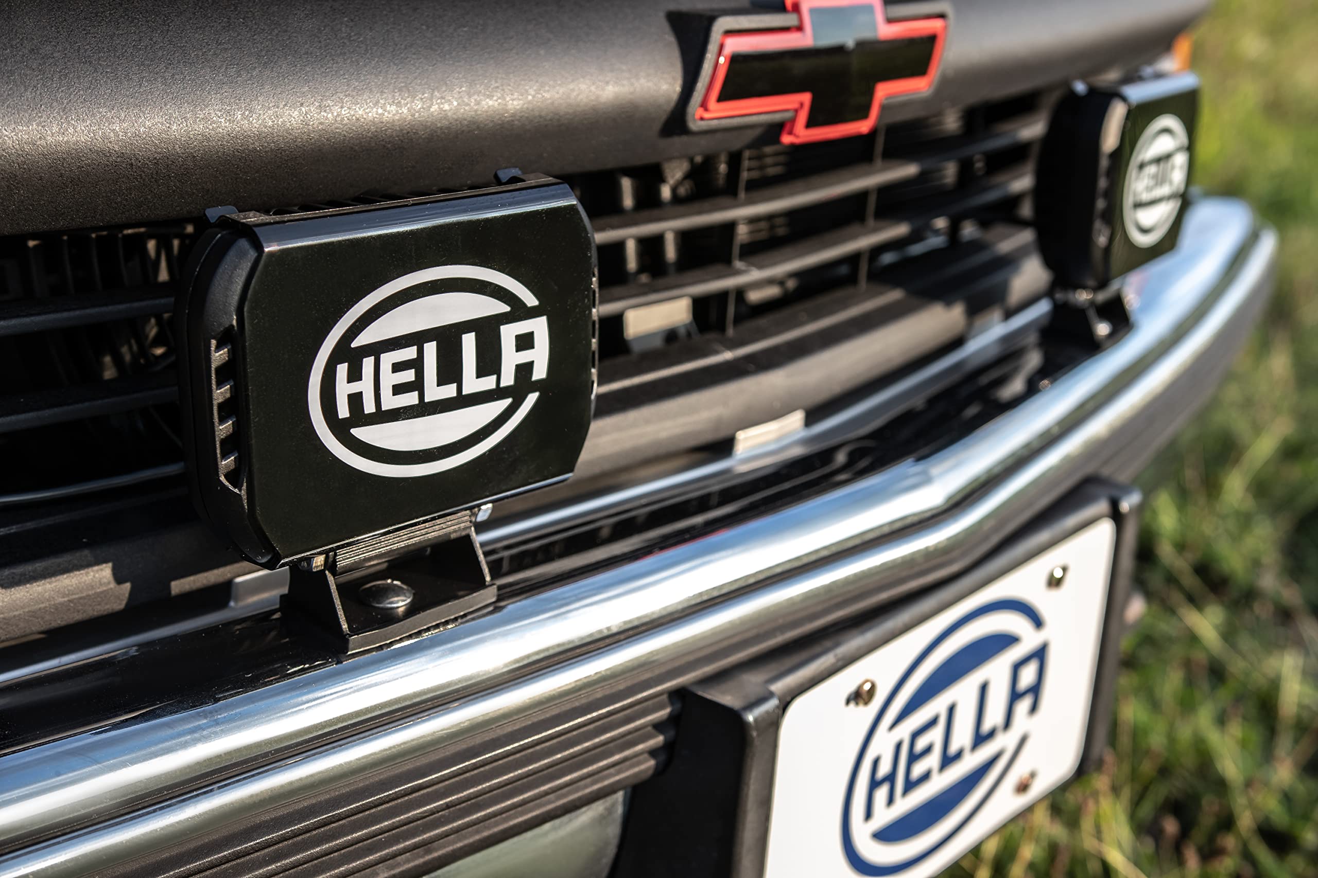 Hella ValueFit 450 LED Series - Universal Off-Road LED Driving Light Kit for Pickup Trucks, ATV, SUV, 4x4, Jeep, Tractors - Waterproof & Durable for Night Driving, Off-Roading, Camping & Work Sites