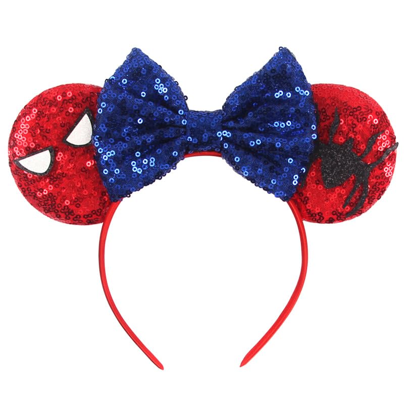 red blue spider