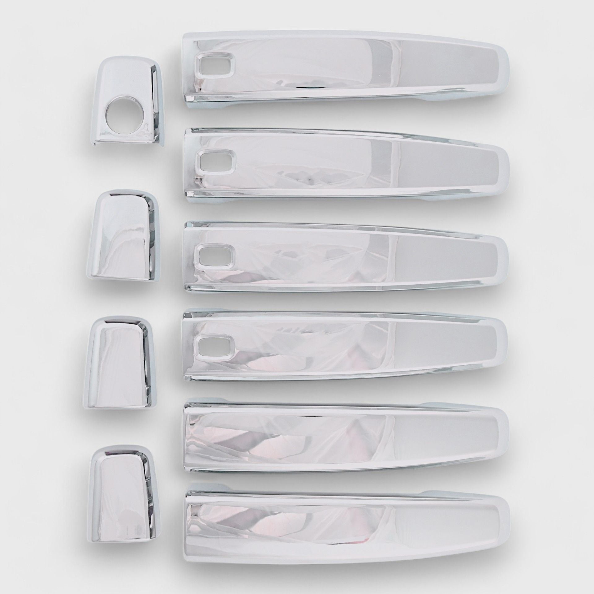 Smart Key Chrome Door Handle Cover DH280 - Secure & Stylish Upgrade for Home, Office & Commercial Doors