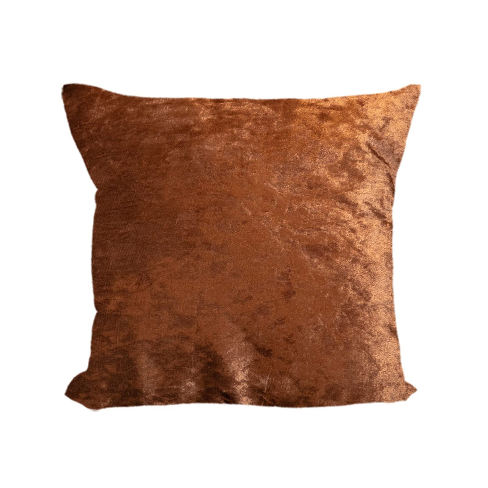 Luxury Soft Velvet Throw Pillow Case - 18x18 Inch Square Decorative Cushion Cover for Sofa, Bed, Chair - Home Decor & Household Supplies (Perfect for Living Room, Bedroom, Dorm Decor)