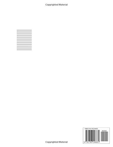 Professional Staff Paper Notebook - 12 Staves per Page, 108 Pages for Music Composition & Practice | Perfect for Musicians, Students & Songwriters