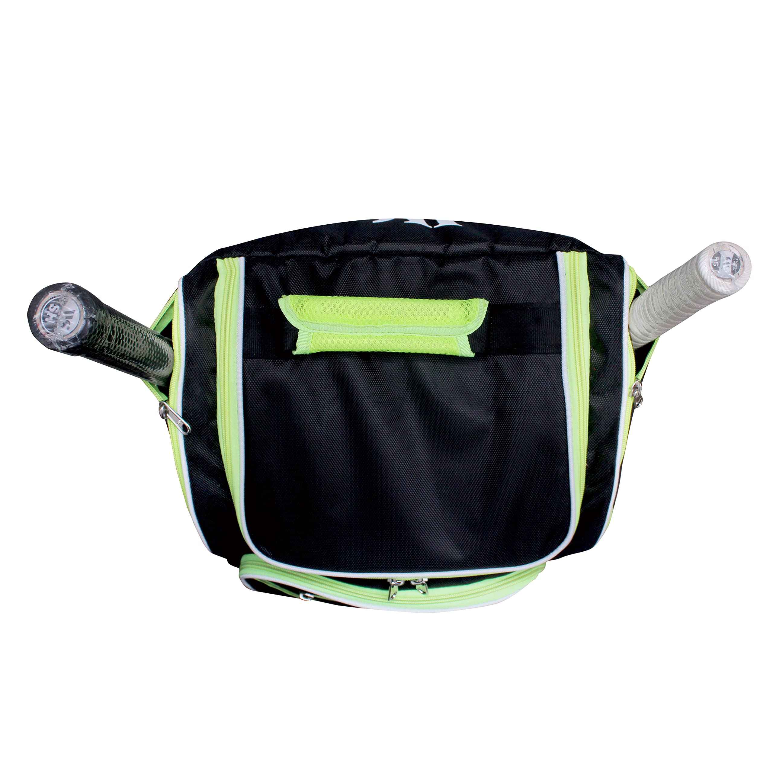 Falcon 1.0 Duffle Backpack Cricket Kit Bag - Large Sports Equipment Storage for Cricket Gear - Perfect for Training, Matches & Travel (Black)