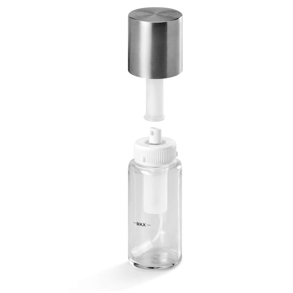 Stainless Steel Oil and Vinegar Sprayer by Metaltex - Perfect for Cooking, Salads & Kitchen Use