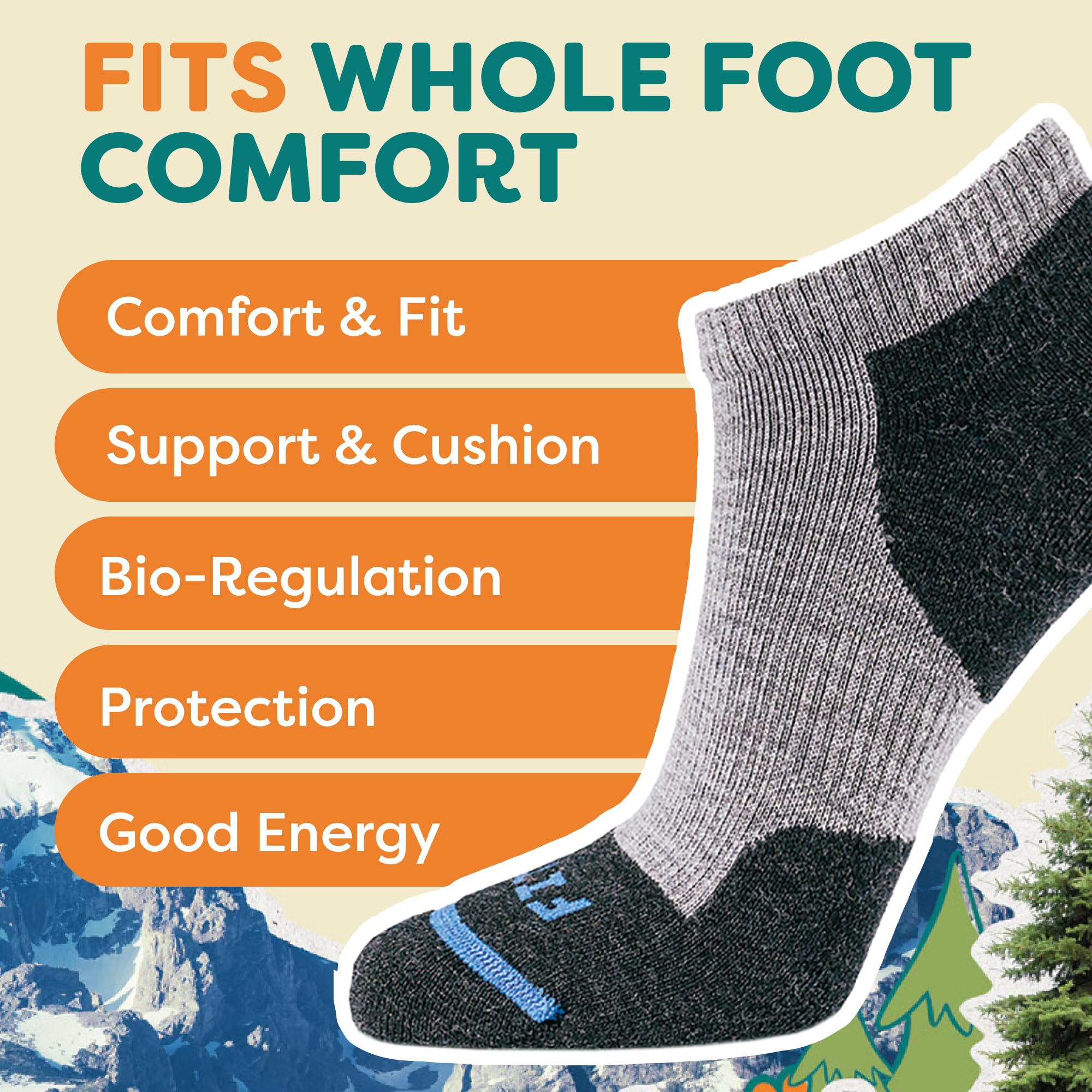 FITS Light Runner Low Cut Merino Wool Socks for Men & Women - Breathable Athletic Socks for Running, Hiking & Everyday Wear | Lightweight Comfort for All-Day Wear