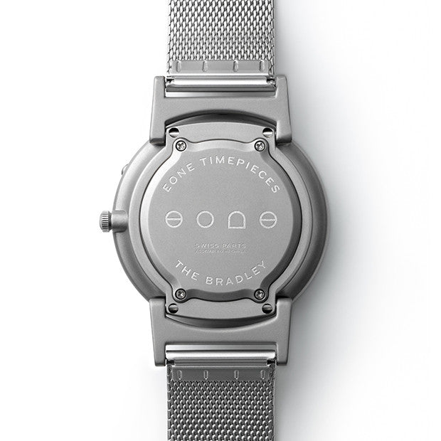 Eone The Bradley Mesh Watch - Stylish Tactile Timepiece for Men & Women - Water-Resistant Analog Watch for Blind & Sighted - Perfect for Office, Travel & Everyday Wear