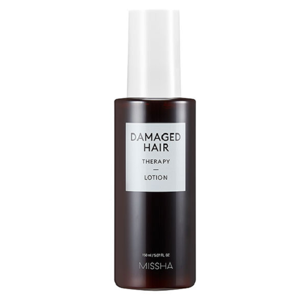 Missha Damaged Hair Therapy Lotion - Repair & Nourish Dry, Frizzy Hair - Korean Hair Care for Split Ends & Breakage - Perfect for Daily Use & Post-Coloring Treatment