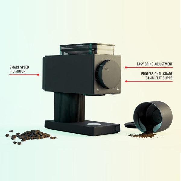 Fellow Ode Brew Coffee Grinder - Professional Burr Grinder for Fresh Coffee Beans, Perfect for Home Brewing & Espresso - Ideal for Coffee Enthusiasts & Baristas