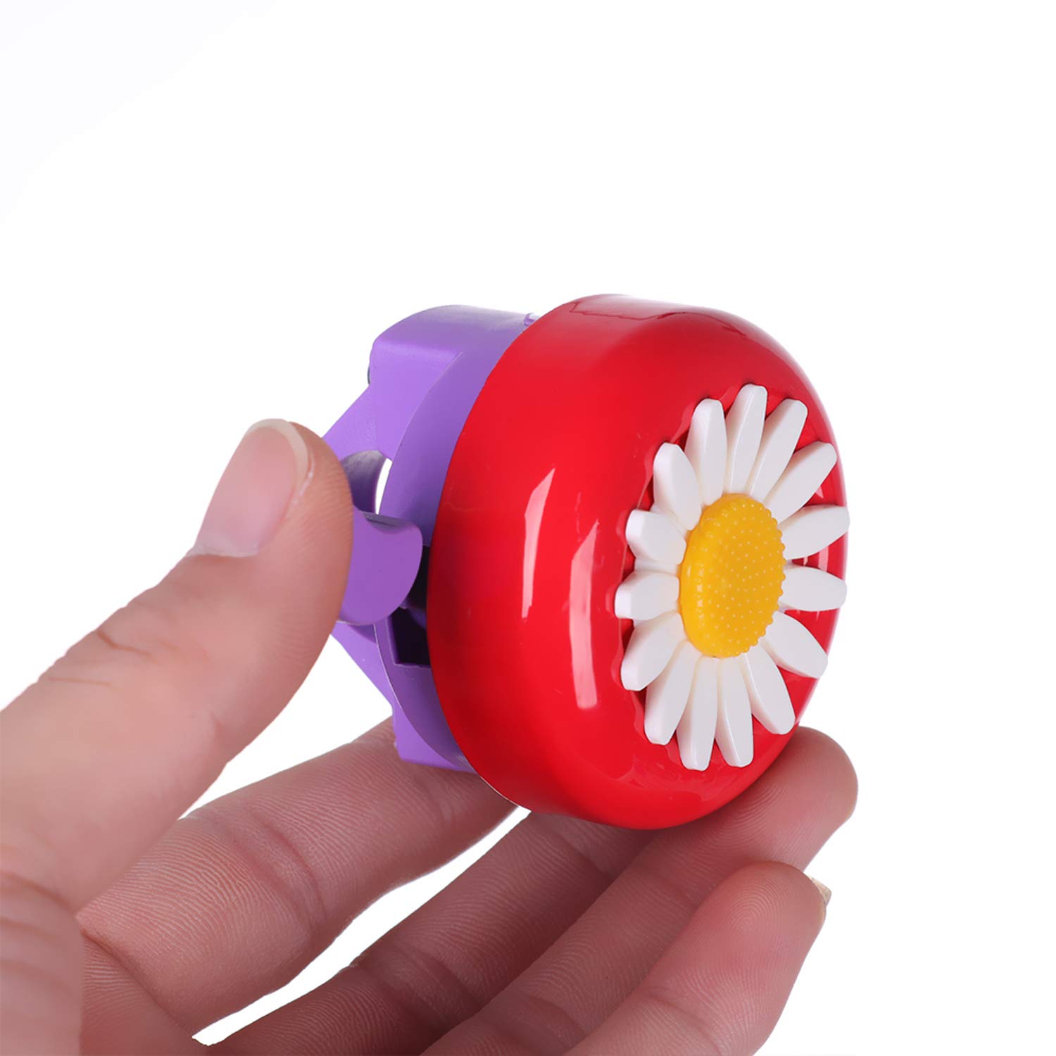 PLATT Kids Bike Bell & Horn with Streamer Tassels - Durable Bicycle Accessories for Boys & Girls - Perfect for Cycling Safety & Fun Outdoor Rides