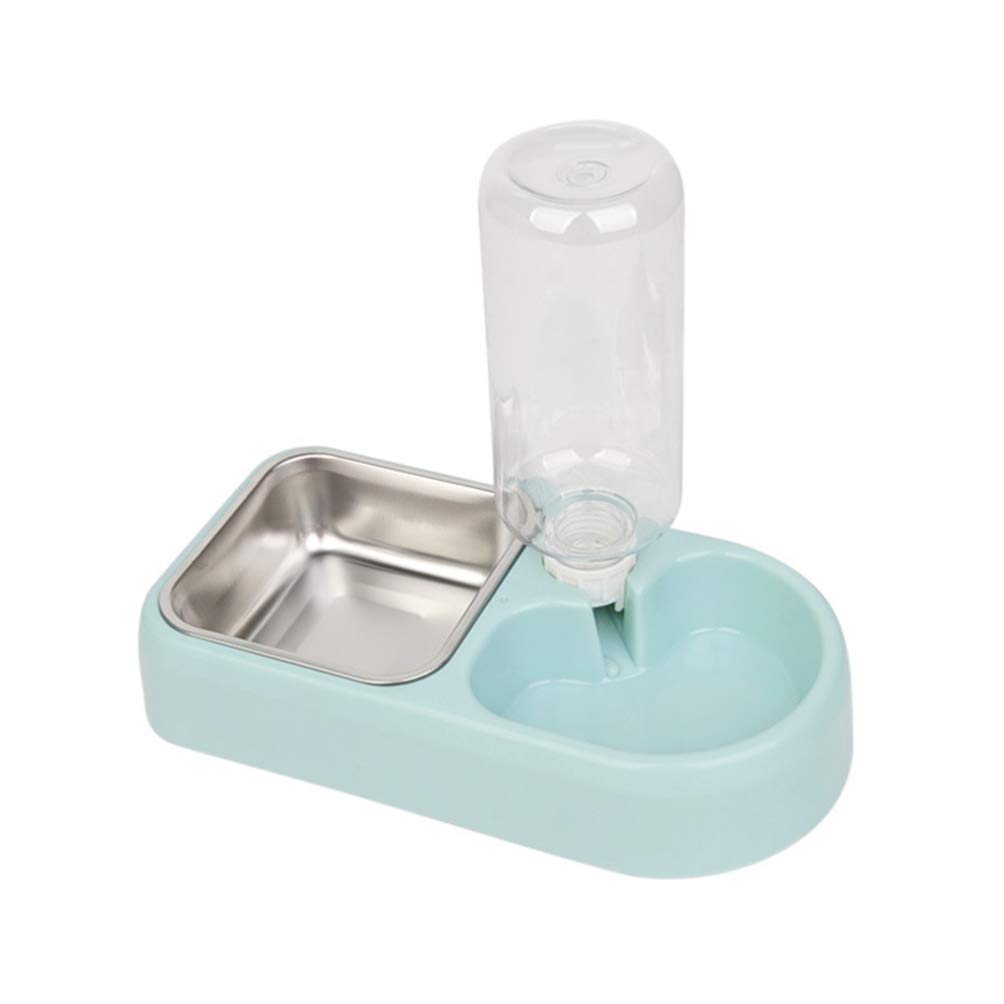 POPETPOP Automatic Pet Water Dispenser - No Spill Dog & Puppy Drinking Bowl with Stand - Perfect for Home, Travel & Outdoor Use