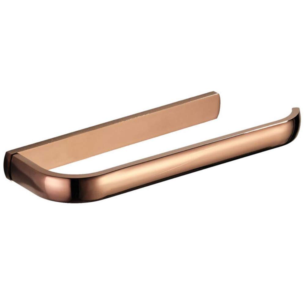 European-Style Rose Gold Brass Towel Ring - Elegant Bathroom Hardware Accessory for Modern & Vintage Decor | Perfect for Powder Rooms, Guest Baths & Spa-Style Retreats