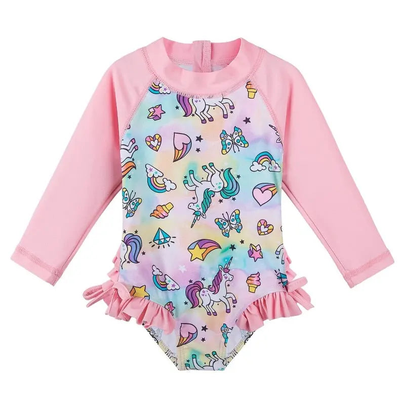 Baby Swimsuit for 0-6 Years Old - UV Protection Swimwear for Toddlers & Infants | Perfect for Beach, Pool & Summer Water Activities