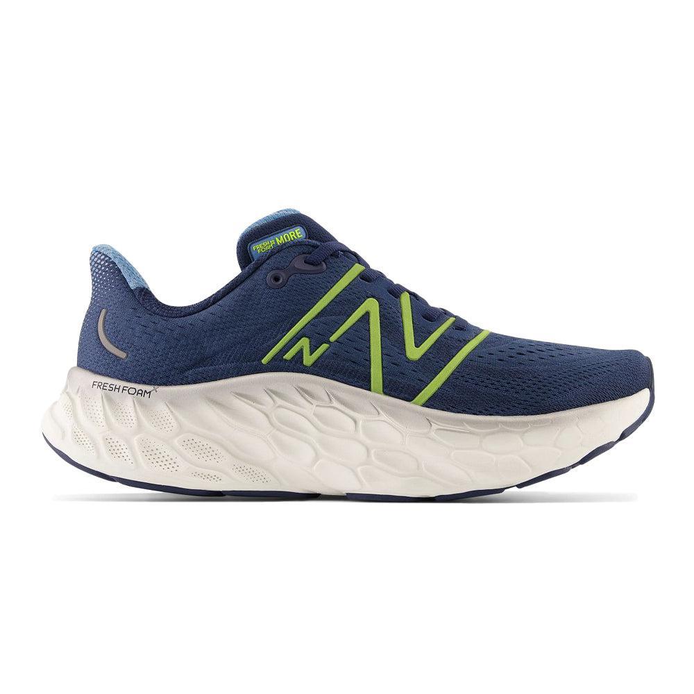 New Balance Fresh Foam X More v4 Men's Running Shoes - Lightweight Cushioned Sneakers for Road Running & Training