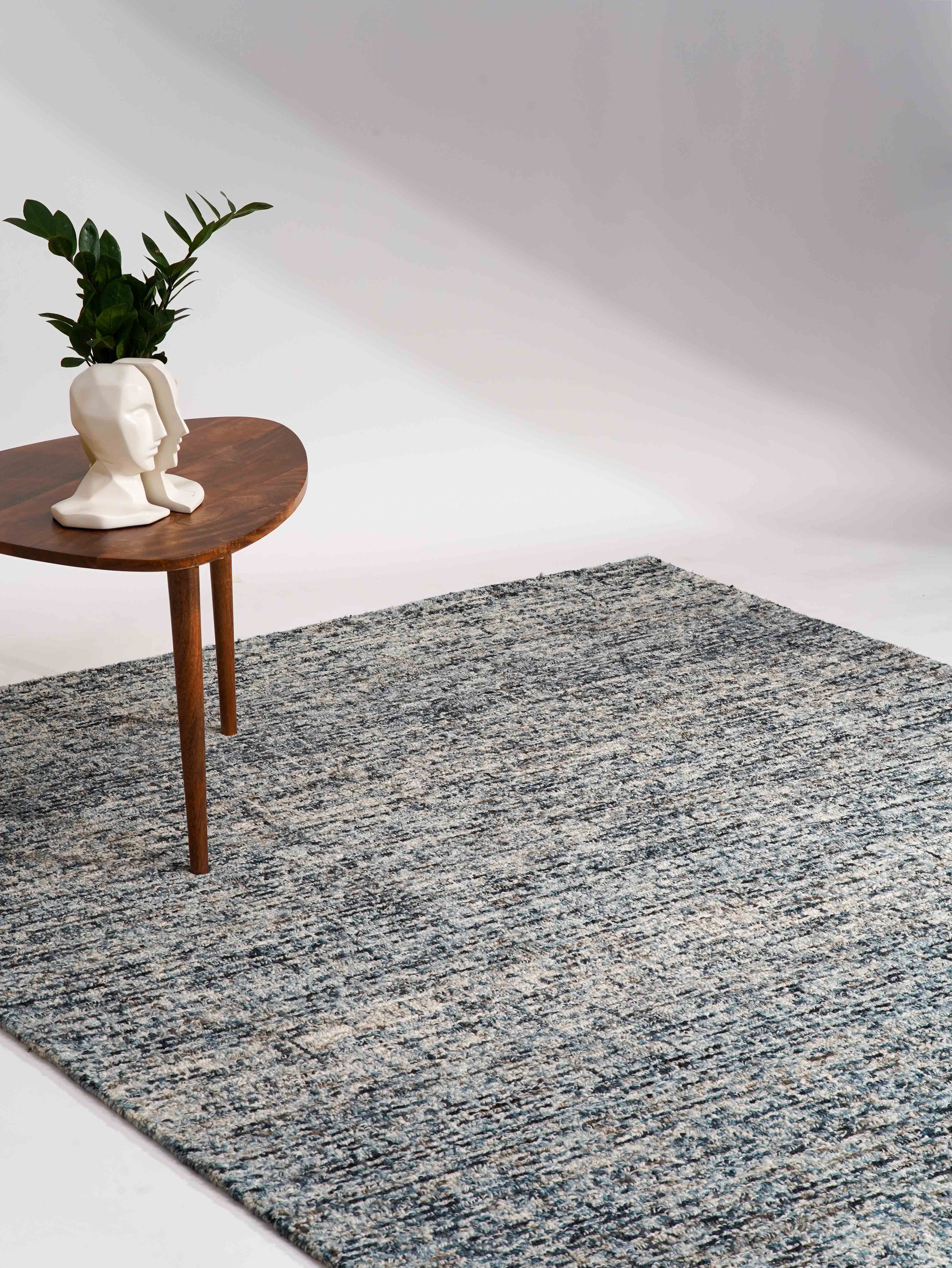 Pulse Hand Tufted Rug - Soft Bohemian Area Rug for Living Room, Bedroom - Non-Slip Modern Home Decor