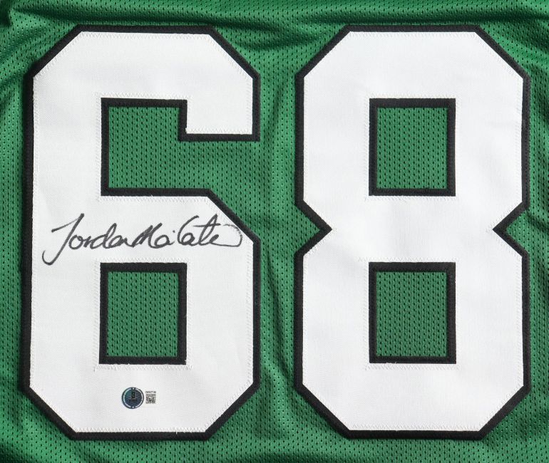 Authentic Jordan Mailata Philadelphia Eagles Signed Kelly Green Football Jersey - Limited Edition Collectible for Eagles Fans & Sports Memorabilia Enthusiasts - Perfect for Game Day, Man Cave Decor, and Gift Giving