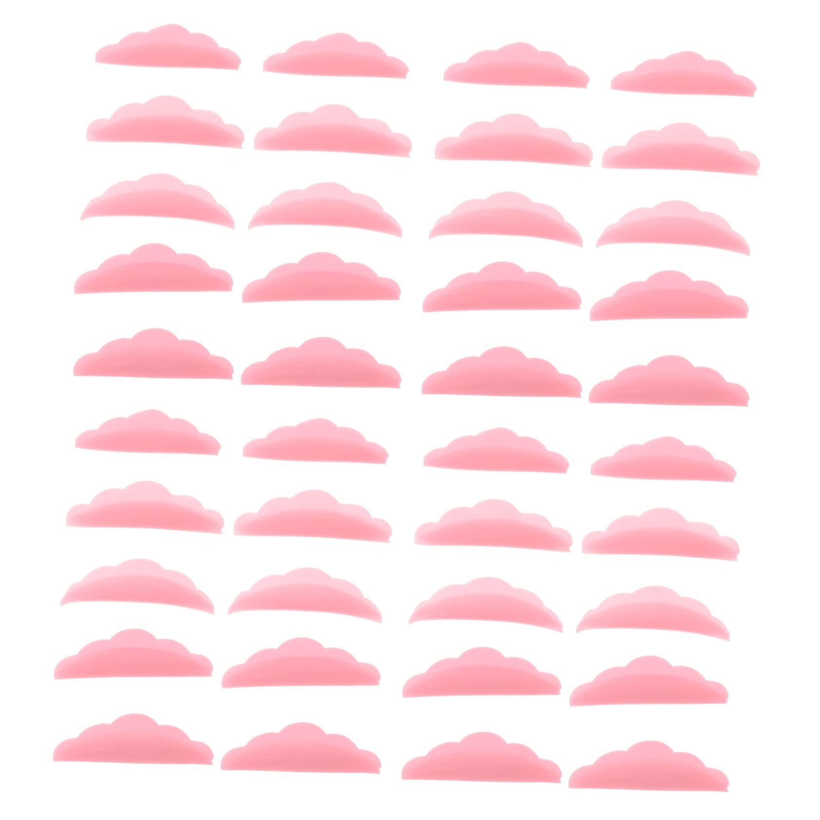 Beavorty 25 Pairs Eyelash Extension Kit - Premium Silicone Lash Tools for Professional Eyelash Extensions, Curling & Grafting - Includes Lash Rods, Perm Rods & Separator Tool (Pink) - Perfect for Salon, Spa & Home Use