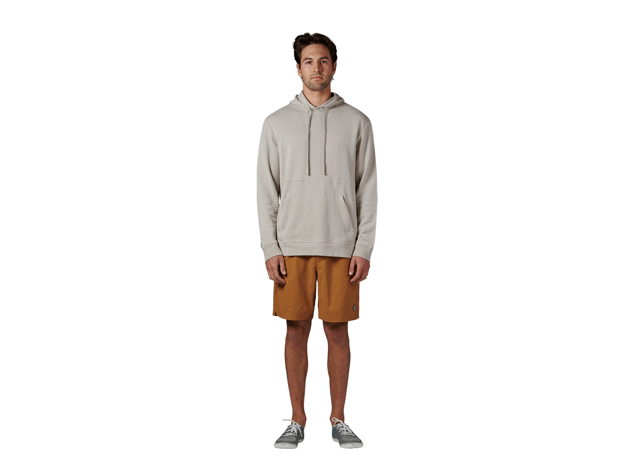 Sunset Hemp Hoodie for Men | Eco-Friendly Organic Cotton Pullover | Casual Streetwear & Outdoor Activities