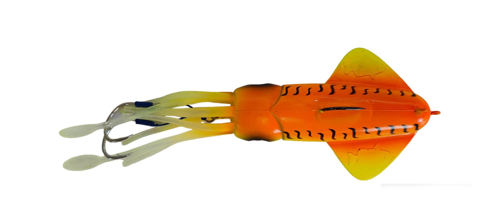 Premium VETROS PVC Squid Lures for Grouper, Snapper, Tuna & Amberjack Fishing - Saltwater & Freshwater Artificial Bait with Realistic Action - Perfect for Deep Sea, Offshore & Inshore Angling