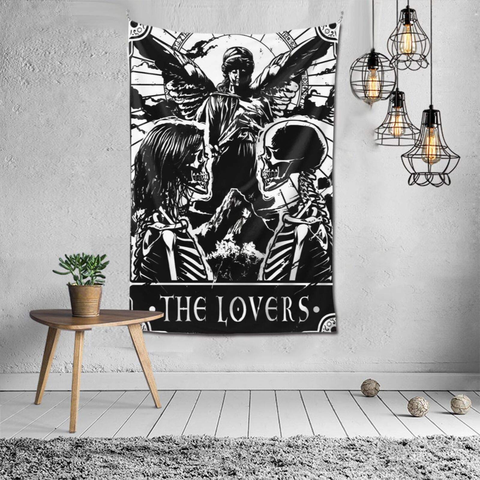 Premium Tarot Cards Tapestry Wall Hanging - 60x40 Inch Mystical Boho Decor for Bedroom, Dorm, Yoga Studio & Meditation Space - Perfect for Spiritual Decor, Aesthetic Room Design & Witchy Vibes