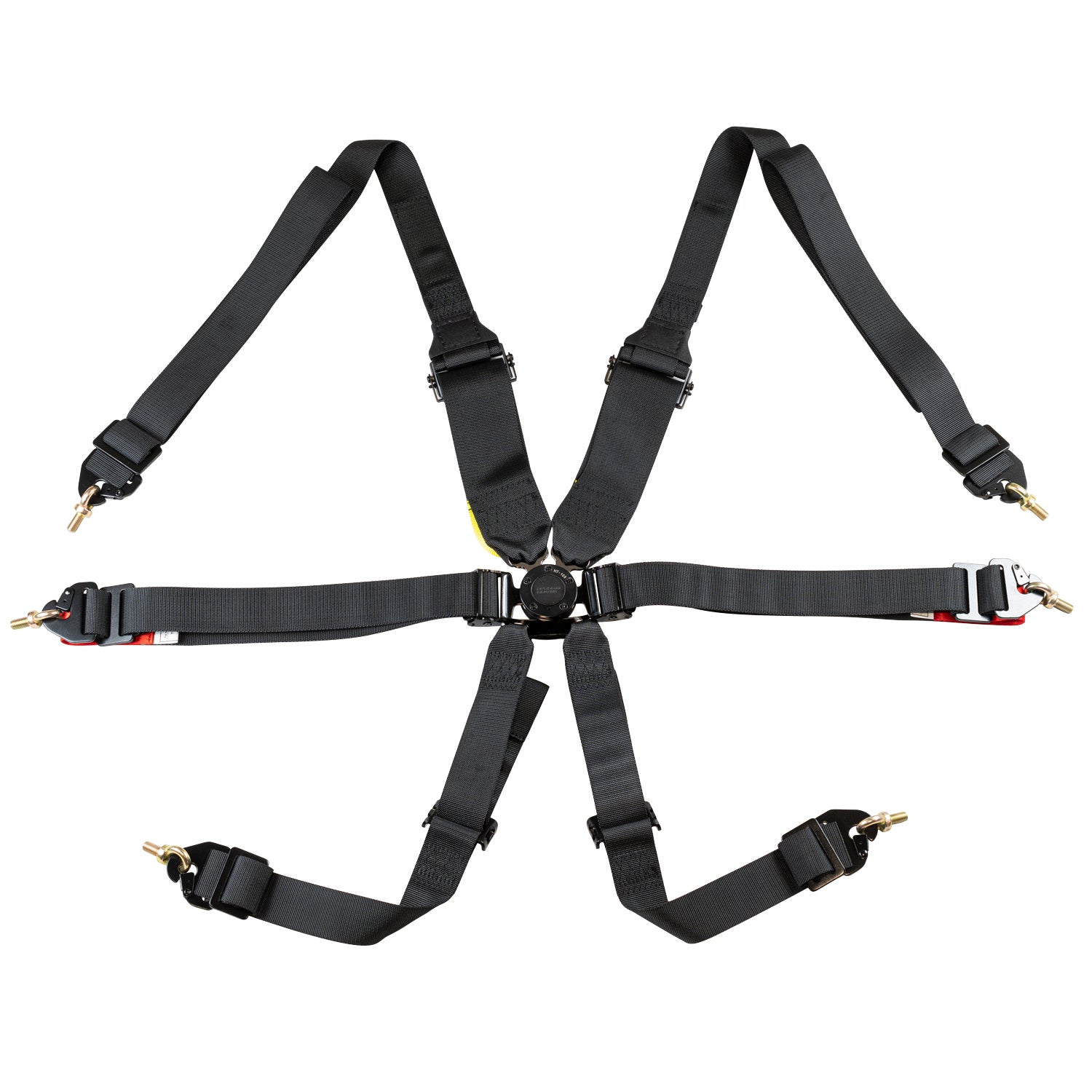 Zamp 6 Point Racing Harness - FIA 8853-2016 Certified, 3/2 Pull Down/Pull Out for Enhanced Safety | Perfect for Motorsports, Track Racing & Off-Road Adventures