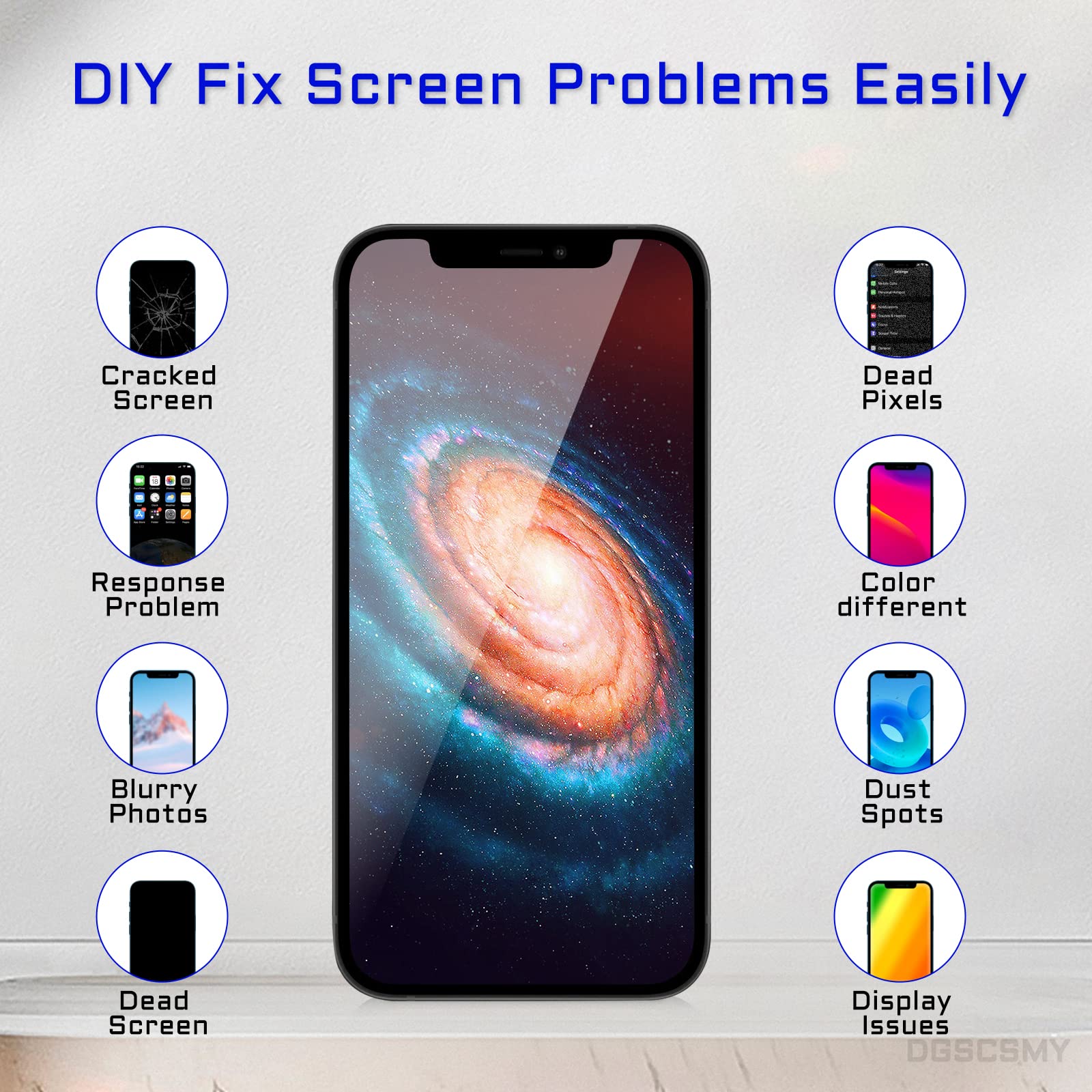 Original OLED Screen Replacement for iPhone 12 & 12 Pro - 6.1