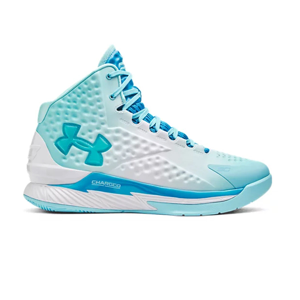 Curry 1 Retro 'Sky Blue' Basketball Shoes - Men's High-Performance Sneakers for Court Play & Casual Wear