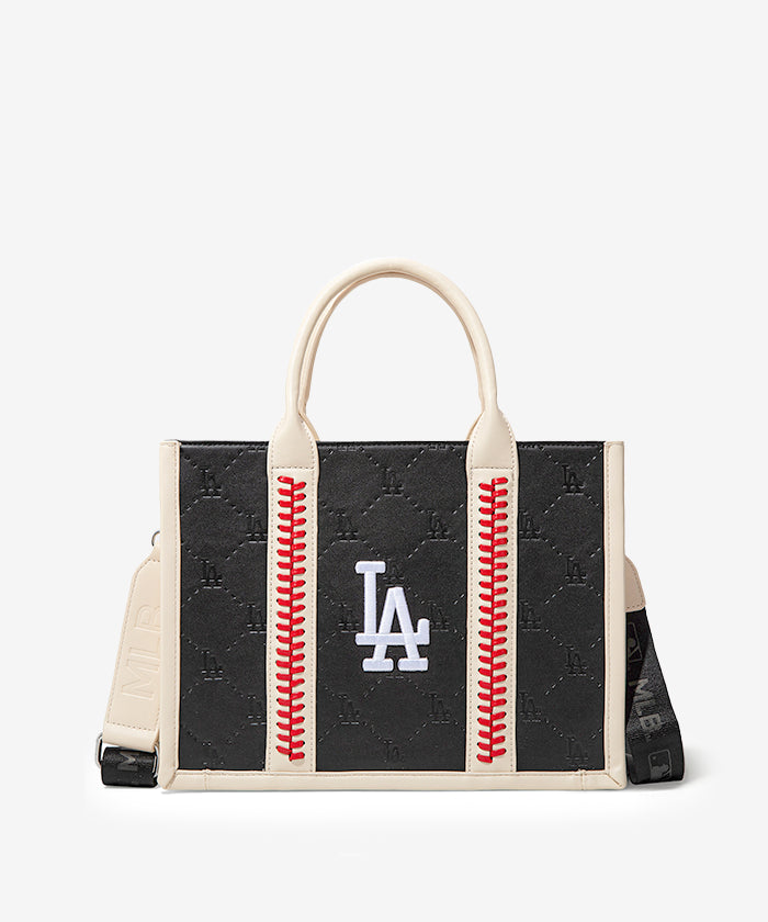 MLB Los Angeles Dodgers Tote Bag - Official Licensed Baseball Team Shopper for Women & Men - Perfect for Games, Beach, Grocery Shopping & Daily Use